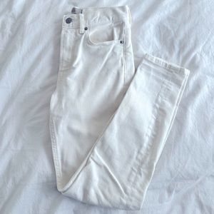 EVERLANE High Rise Skinny Ankle Jeans(Bone) Size24